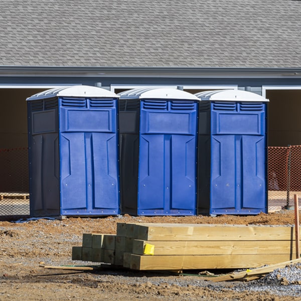 are there any additional fees associated with portable toilet delivery and pickup in Winthrop NY